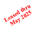 Text Box: Leased thru May 2025